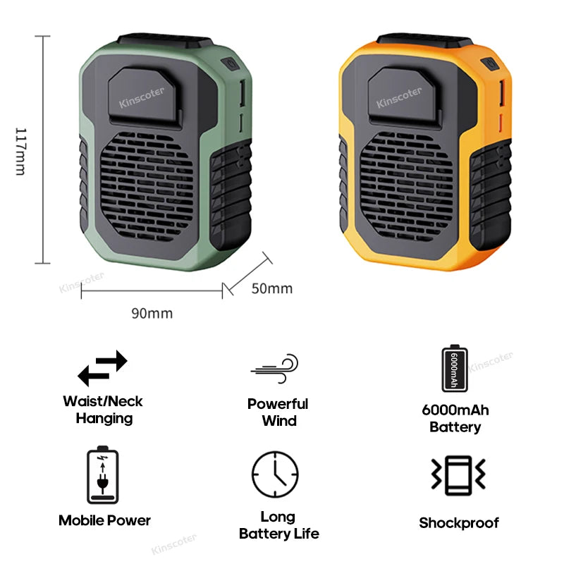 KINSCOTER AirBuddy Portable Fan